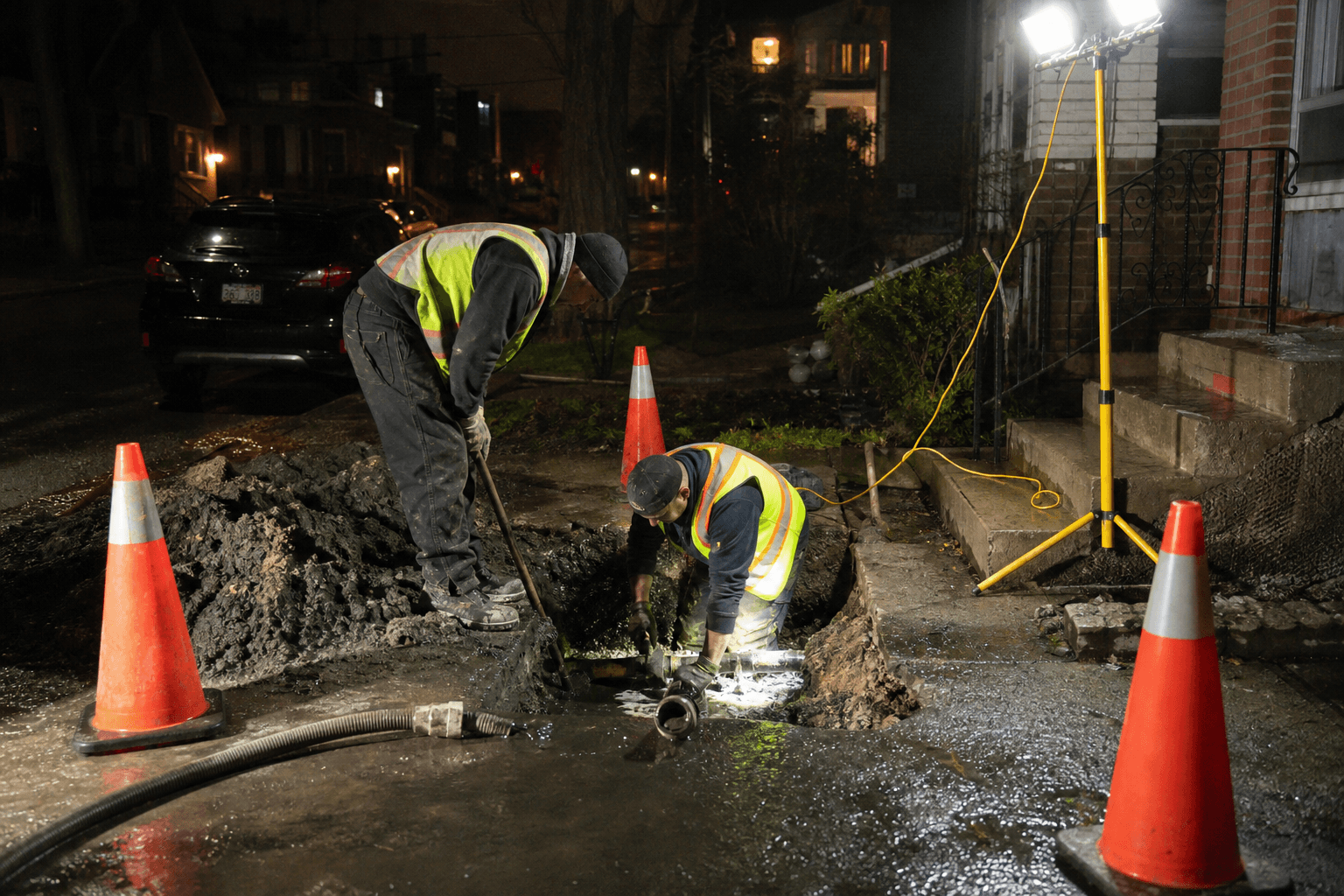 Emergency Water Line Repair