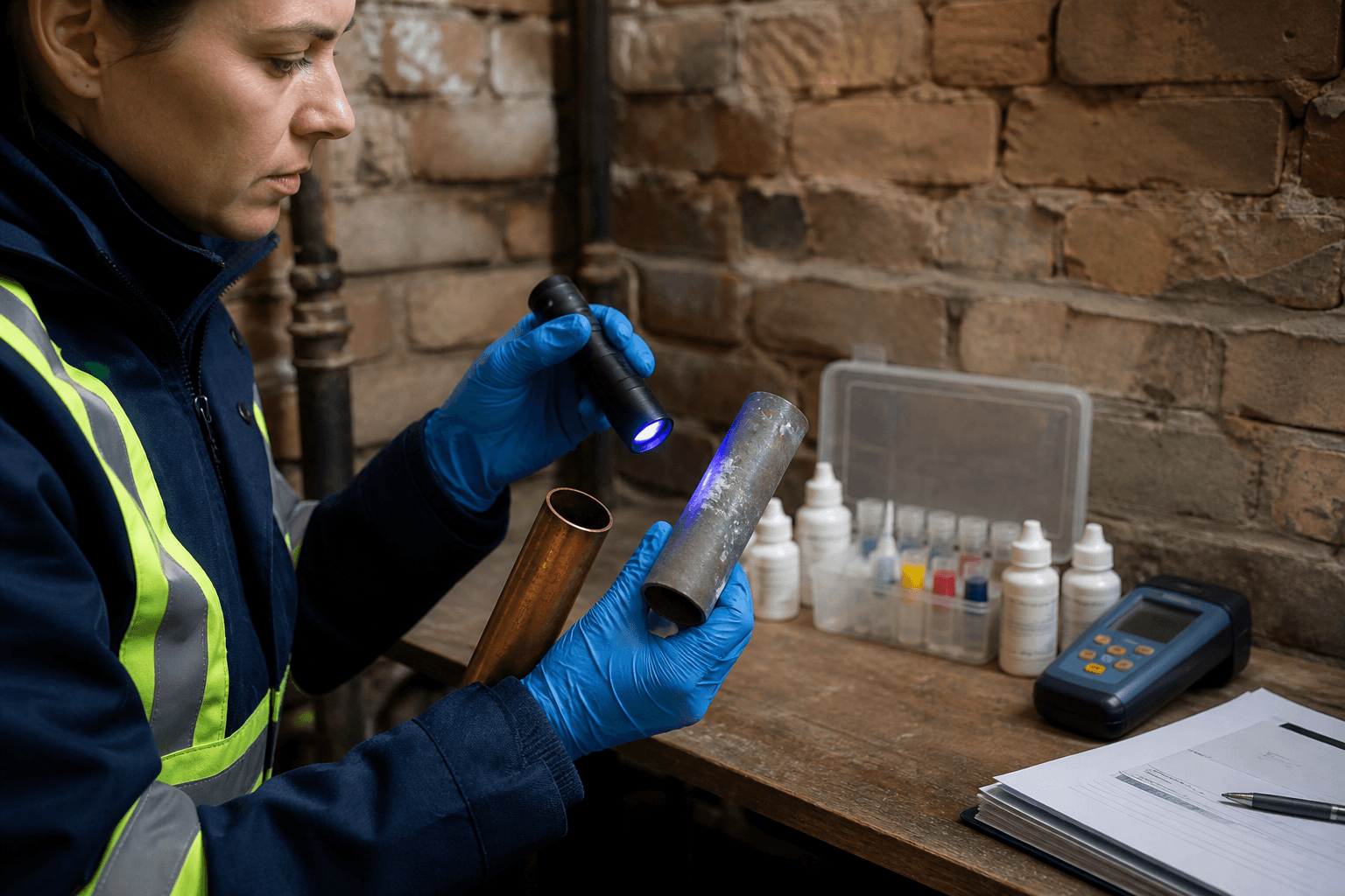 Lead Pipe Testing & Inspection